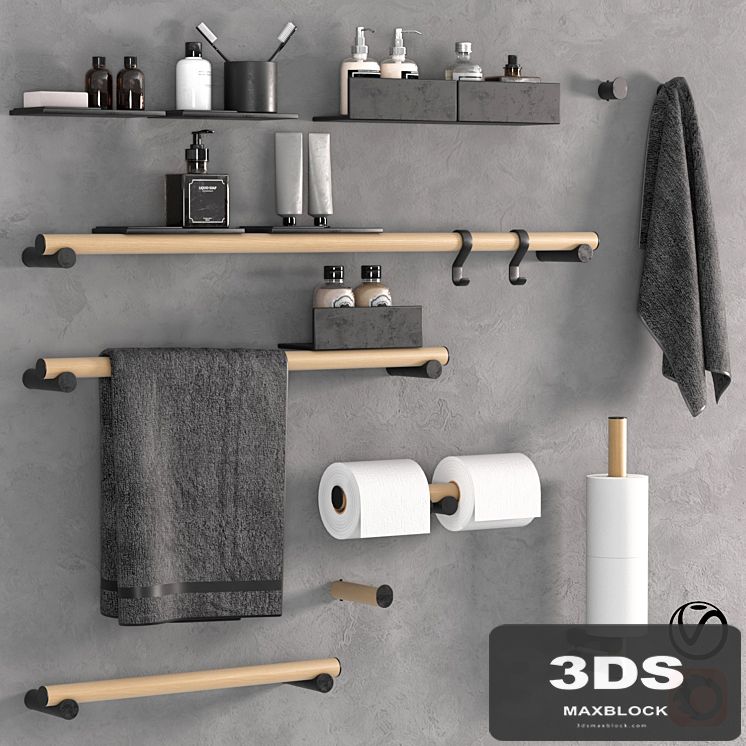 Dot Line bathroom accessories by Agape