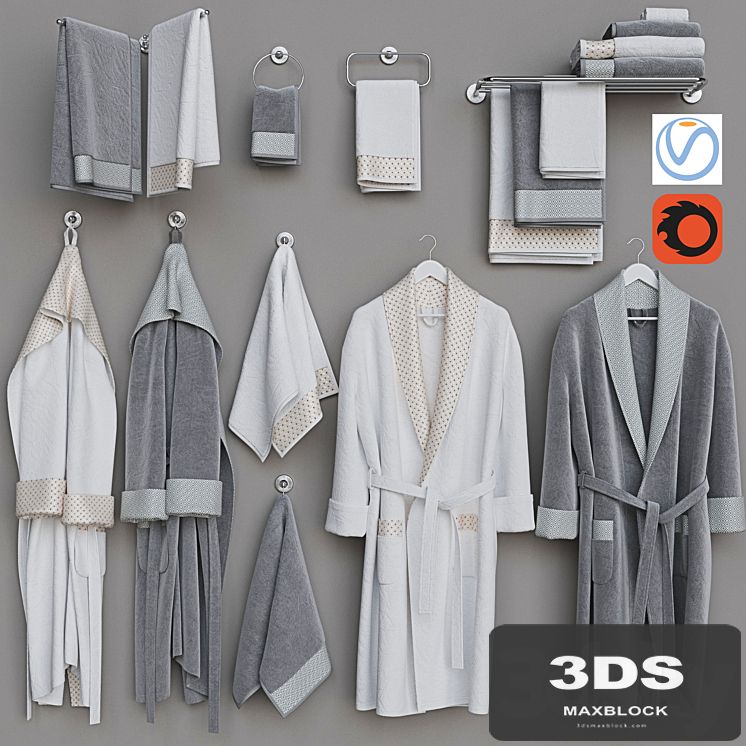 Bathrobe Set 3