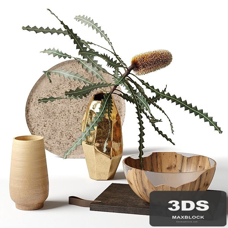 Banksia Ashby in a metal vase