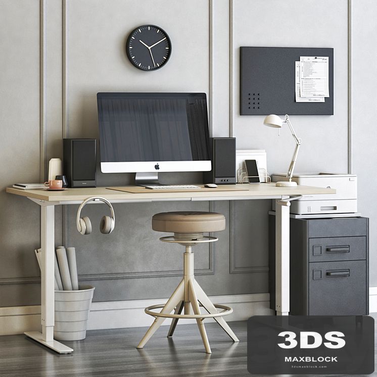 IKEA SKARSTA home and office workplace