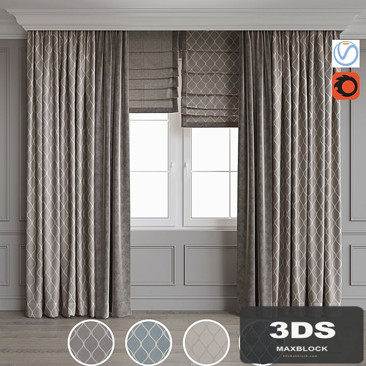 Modern style curtains 9