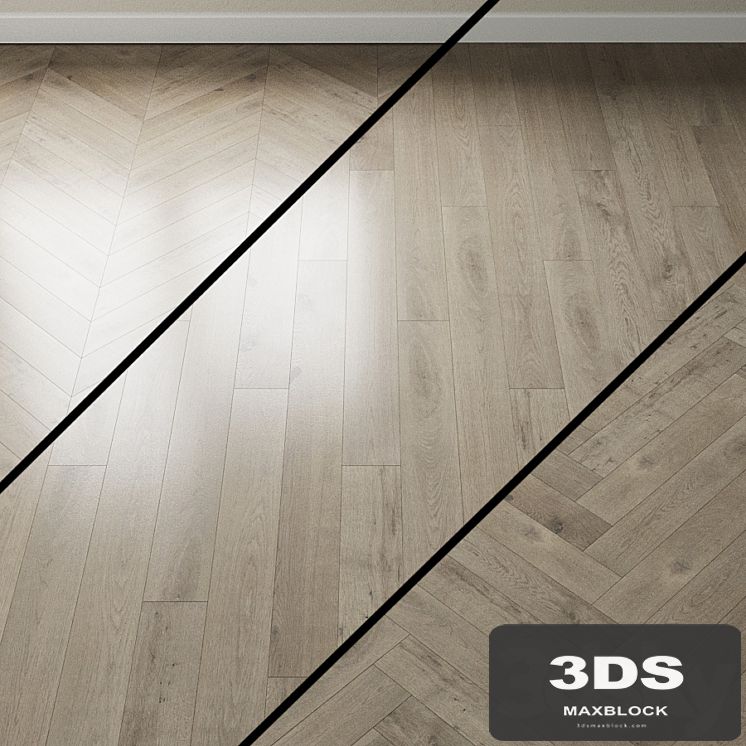 Parquet oak Coswick. Inspire GRAY VELVET