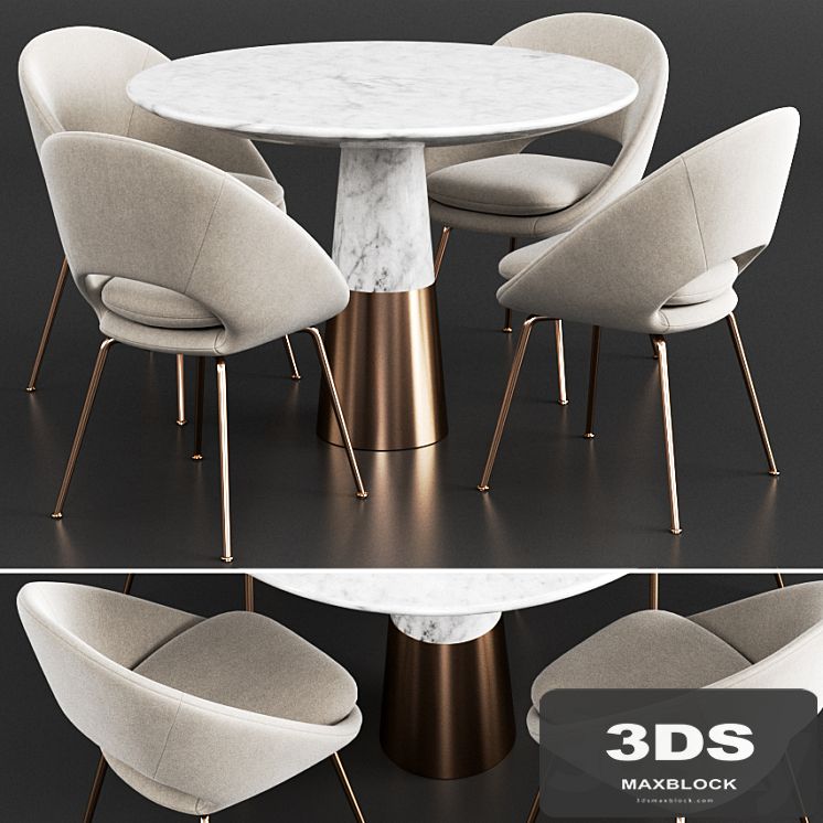 West Elm & CB2 Dinning Set