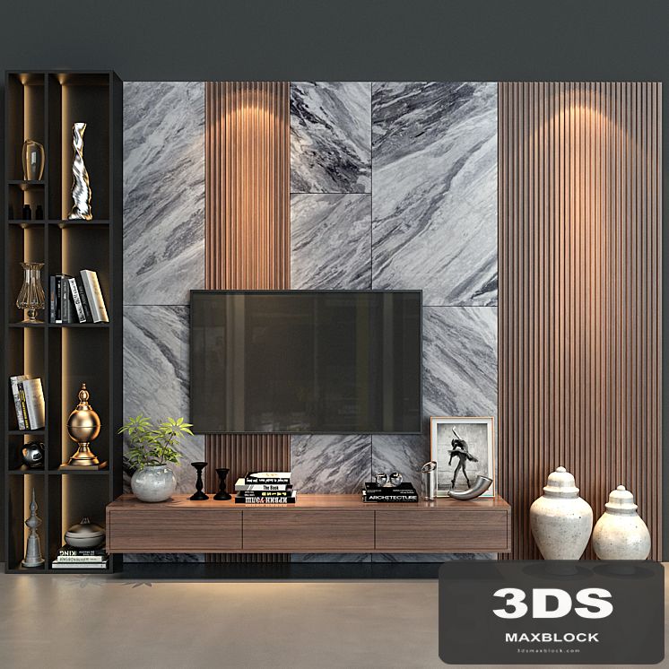 TV Wall set 47