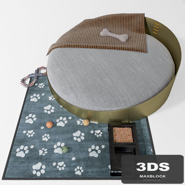 Set AMURA RIVER | Metal dogbasket