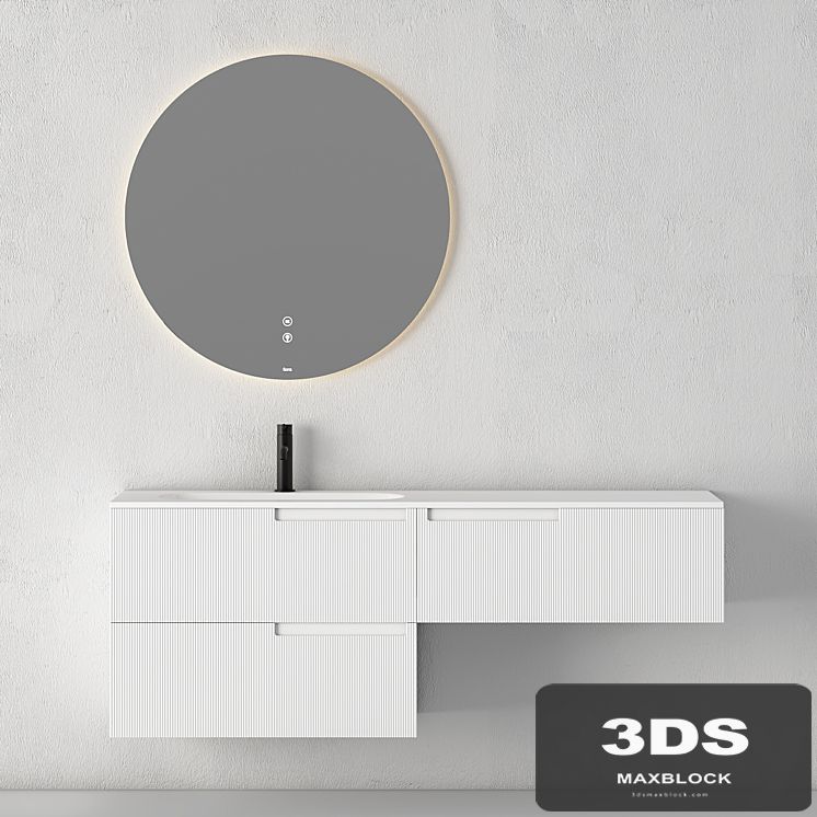 Modern Bathroom Cabinet | No. 072- Fiora Snergy Serie 2