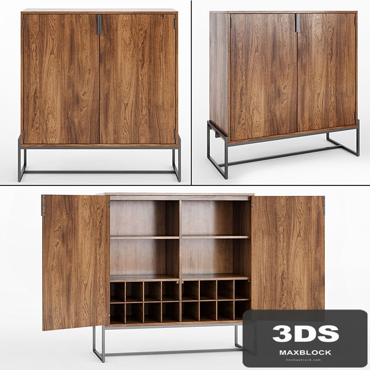 Article_Oscuro Walnut Cabinet