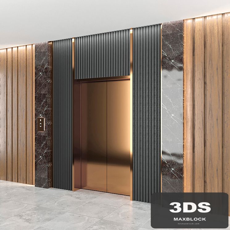 Wall panel elevator