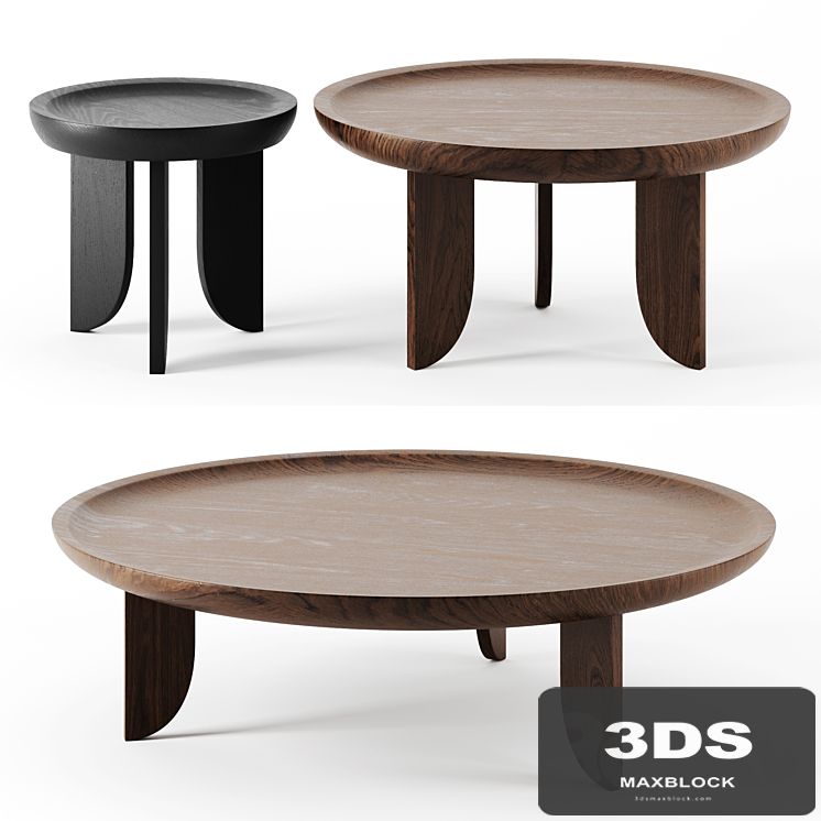 Dish tables by Grain