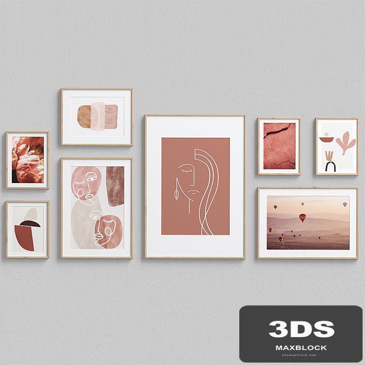 Interior Picture Frames Set-13