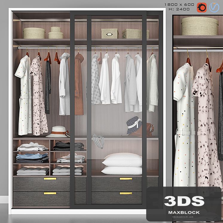 Wardrobe in the Bedroom
