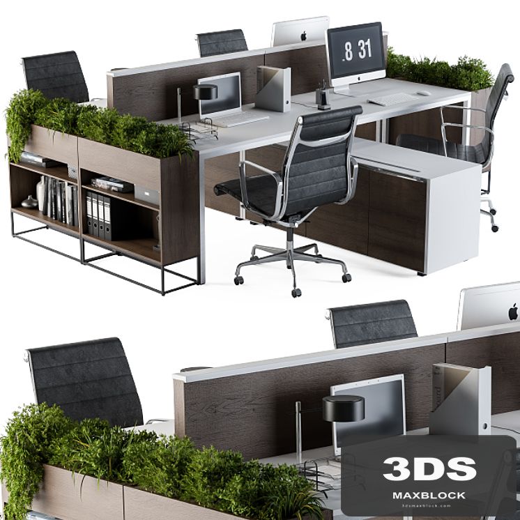 Office Furniture Flower Box 03