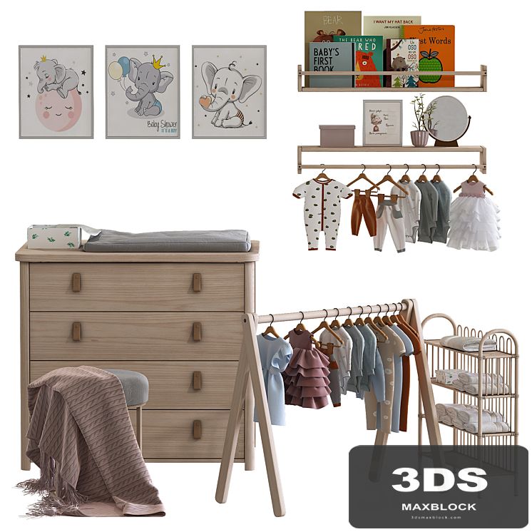 Childrens furniture, clothes and accessories