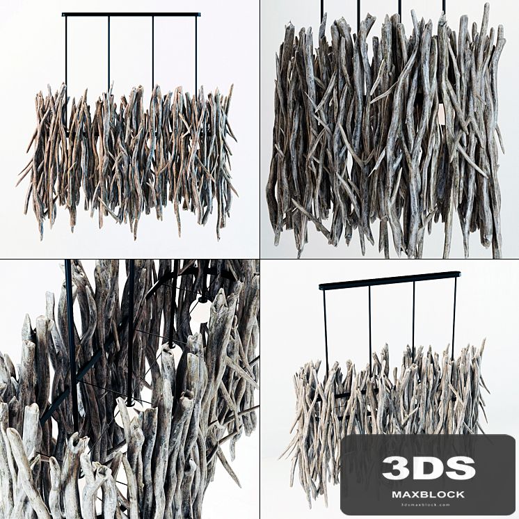 Branch decor lamp n4 / Branch chandelier