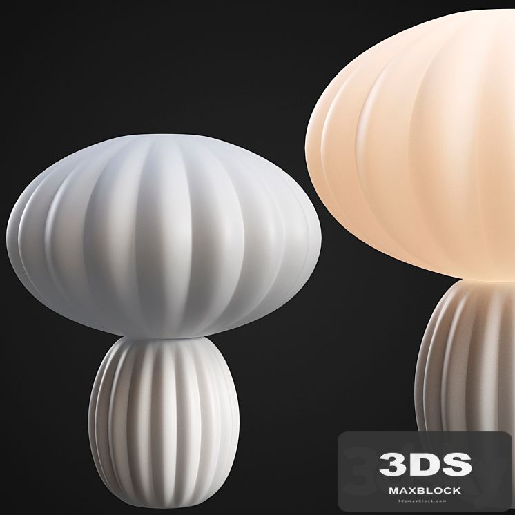 Table lamp Hubsch Opal