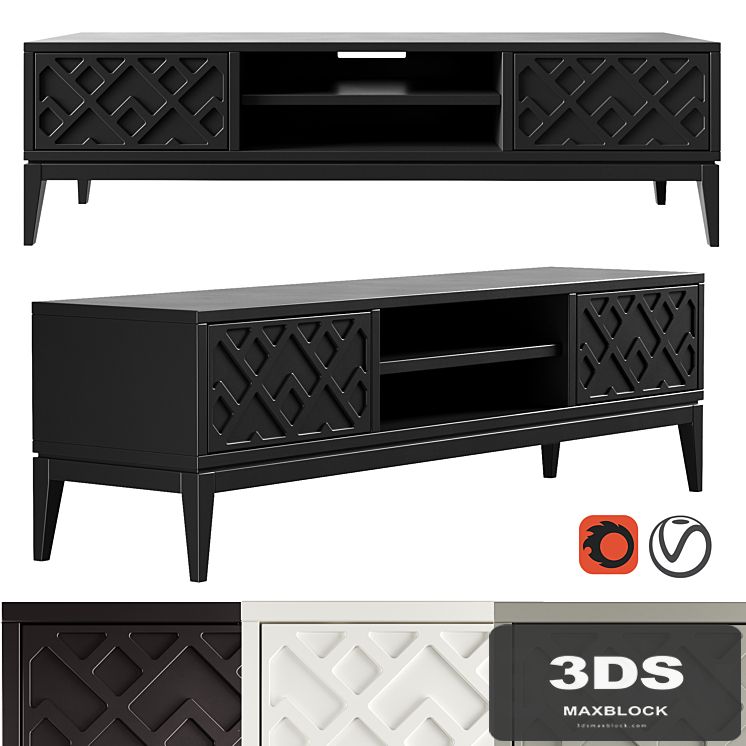 Dantone Home 2-drawer Austin TV Stand
