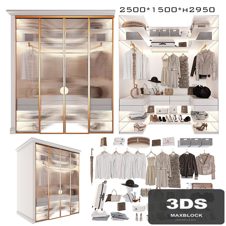 Wardrobe unit in the bedroom_2