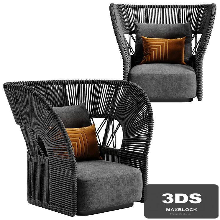Talenti Cliff Deco armchair
