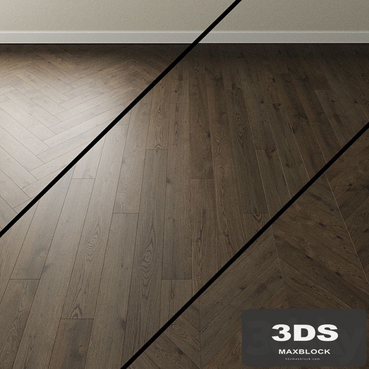 Parquet oak Coswick. Inspire MARSEILLE gray
