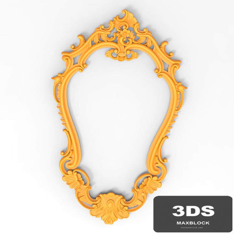 The frame for the mirror