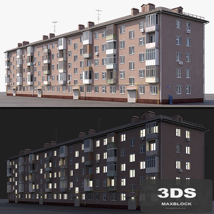 Khrushchev red brick