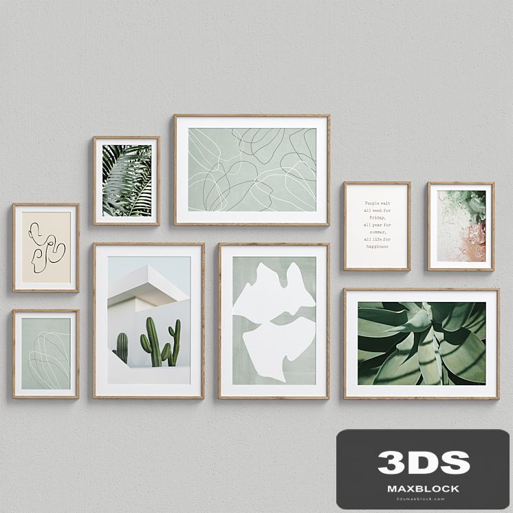 Interior Picture Frames Set-20