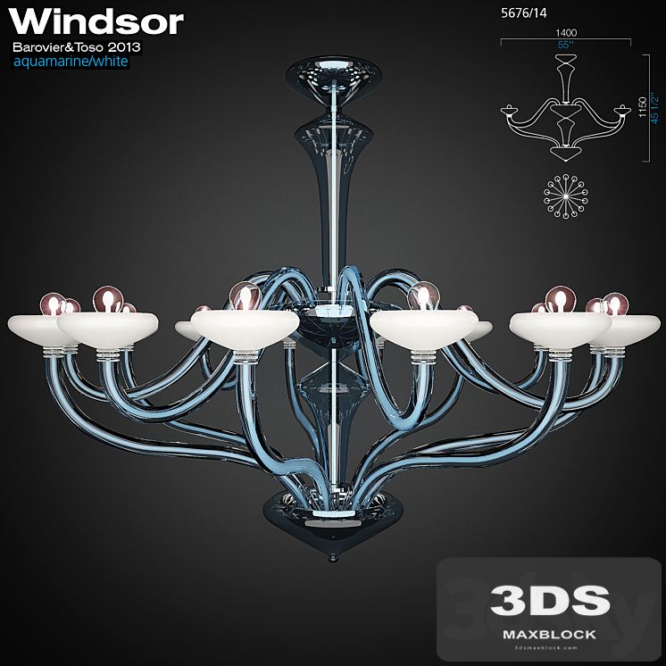 Barovier &amp; Toso, Windsor, 5676/14
