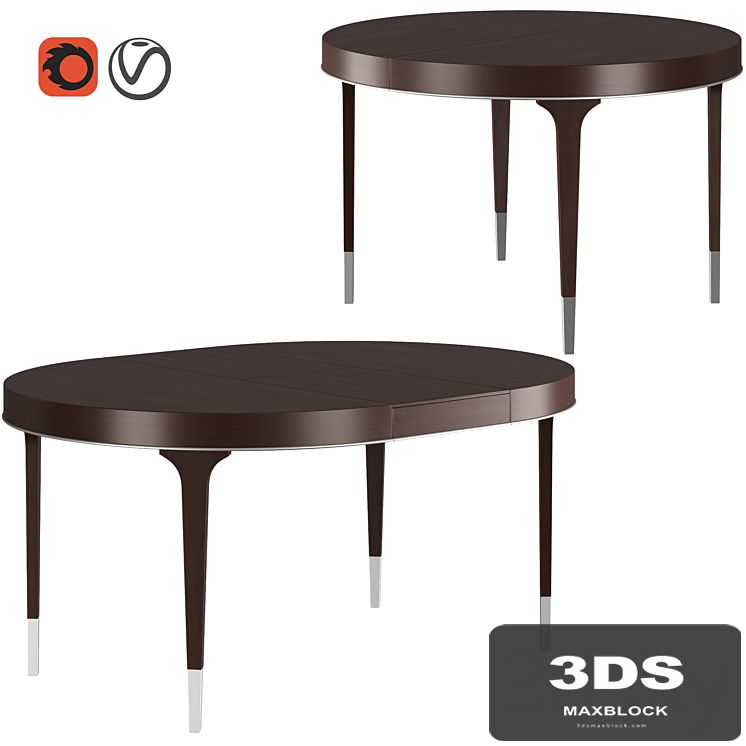 Dantone Home Grand Classic Round Dining Table