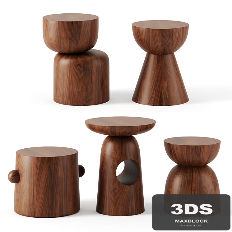 Hew Side Tables by DWR