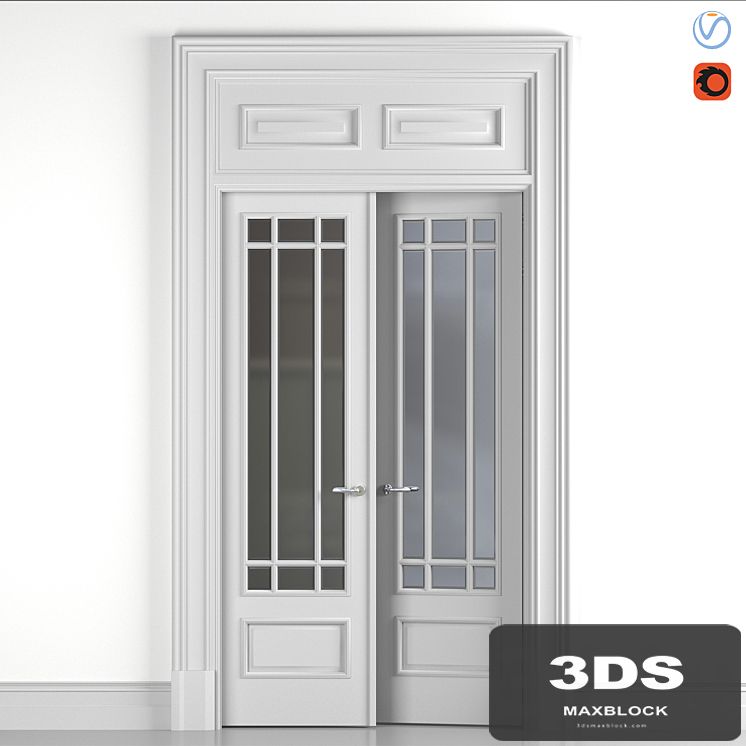 Classic glass door