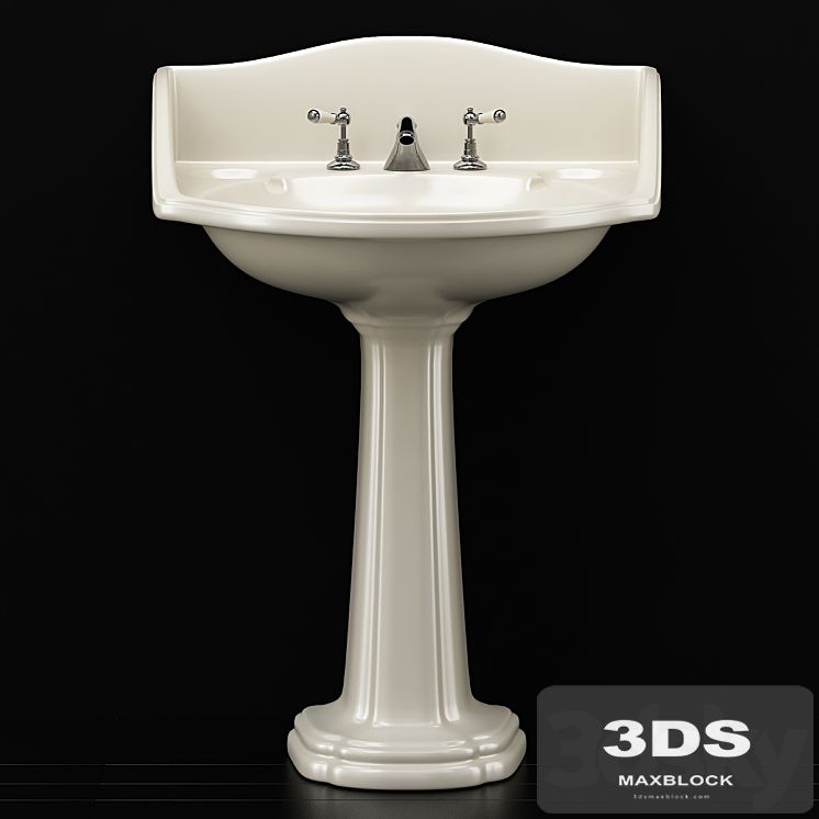 Devon & Devon OXFORD Pedestal washbasin