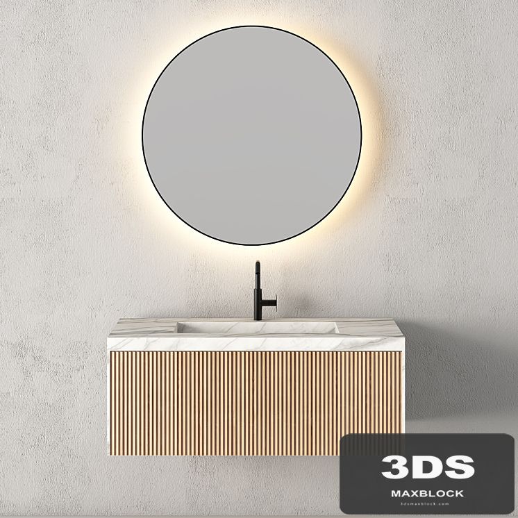 Modern Bathroom Cabinet | No. 076
