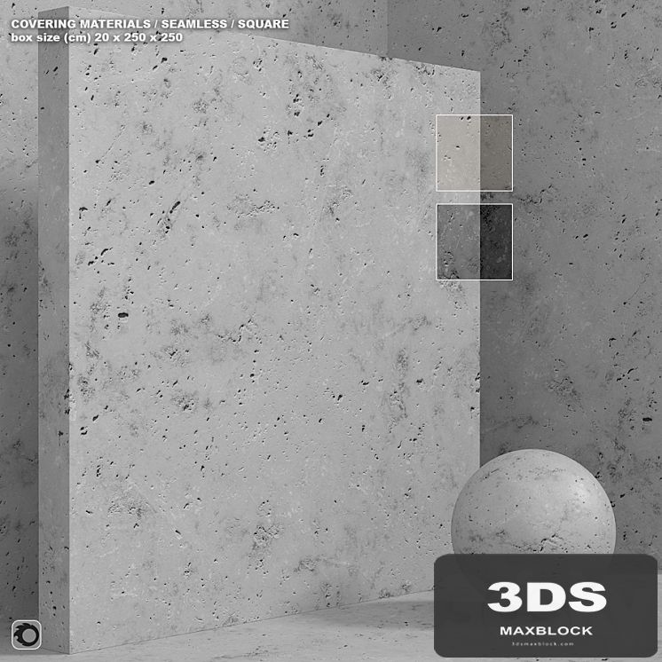 Material (seamless) - concrete plaster set 146