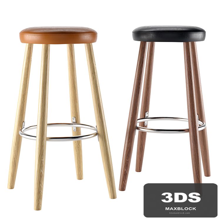 CH56 & CH58 Bar Stool / Carl Hansen