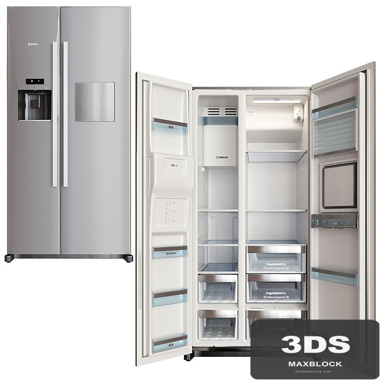 fridge bosch kag90ai20 silver