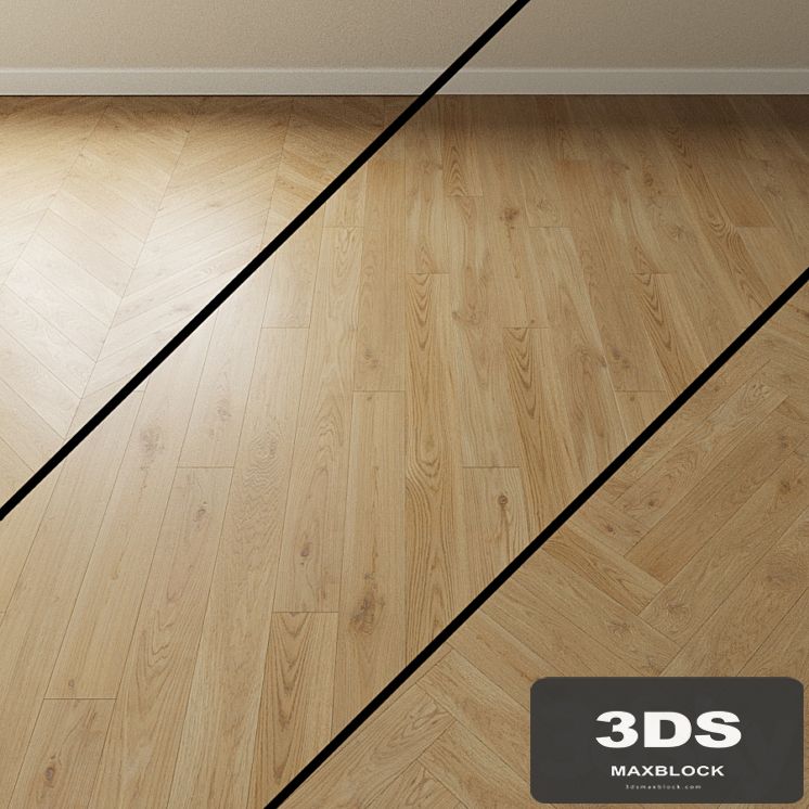 Parquet oak Coswick. Inspire PASTEL bleached