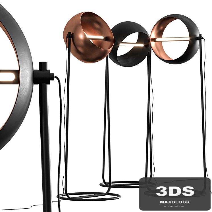 Laurameroni Globe Floor Lamps