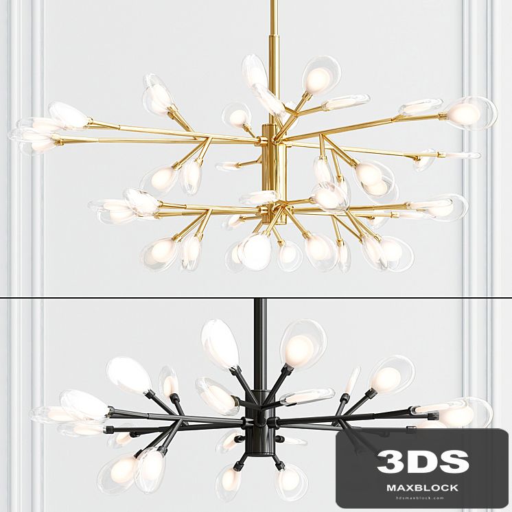 LED Acrylic Pendant Light Scandinavian Design