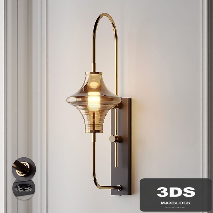 Caymon Wall Sconce by Jaisons Emporio
