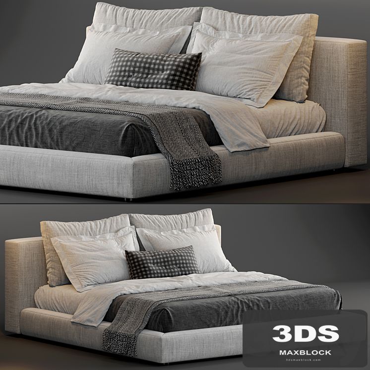 RH Cloud Platform Bed