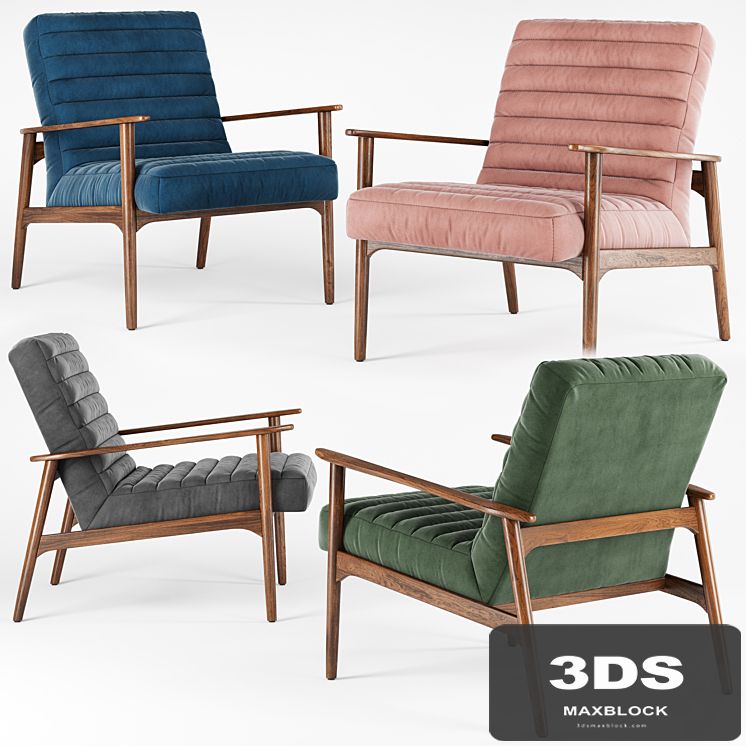 Article_Thetis Velvet Lounge Chair