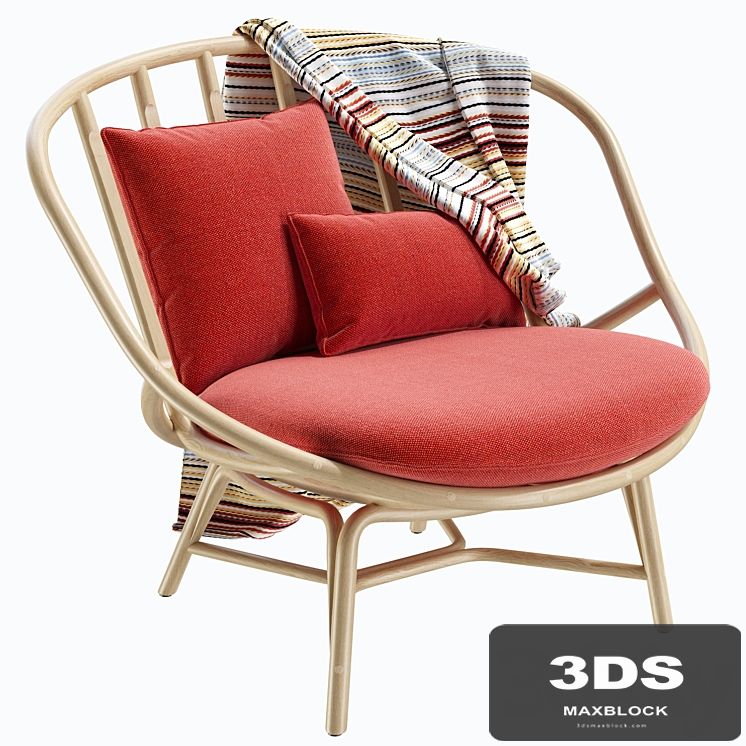 Expormim Armadillo armchair T030