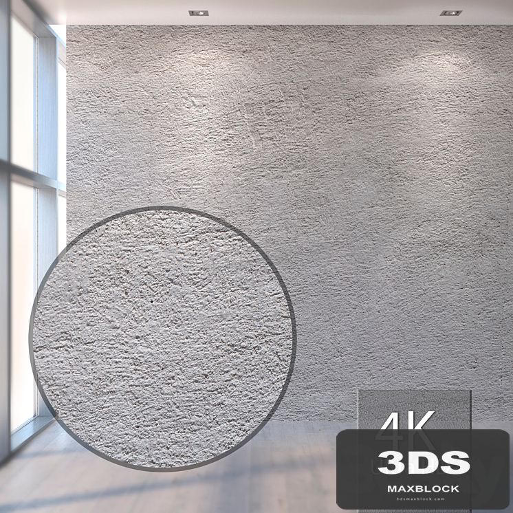 Rough stucco