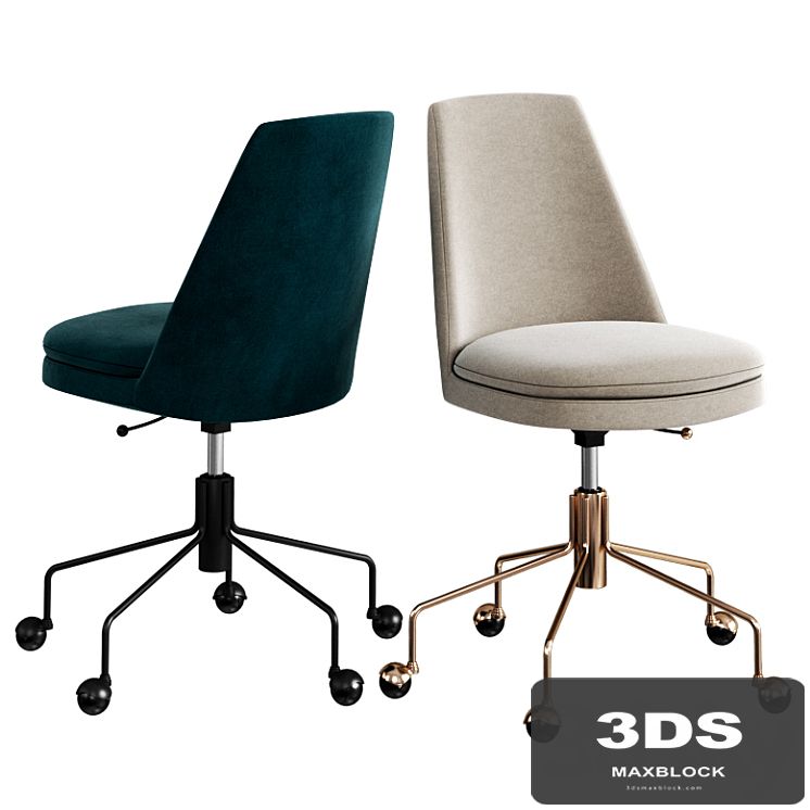West elm Finley Swivel Office Chair