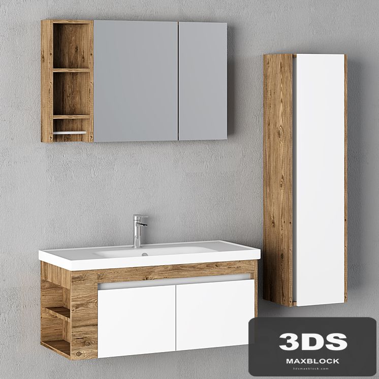 Modern Bathroom Cabinet | No. 077
