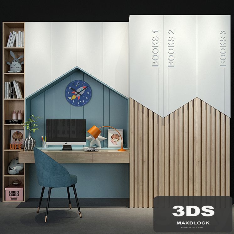 Furniture for children set 0135