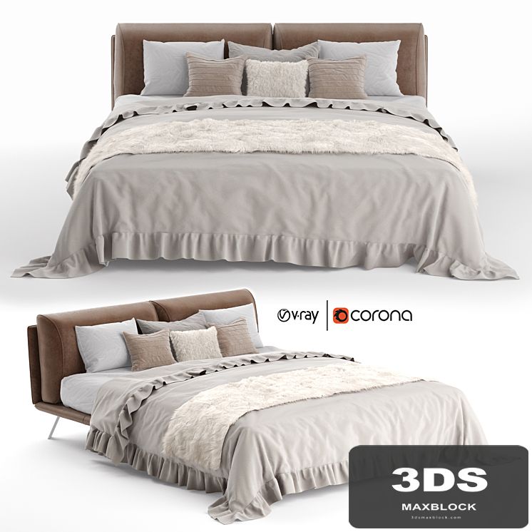Kanaha bed by Ditre Italia