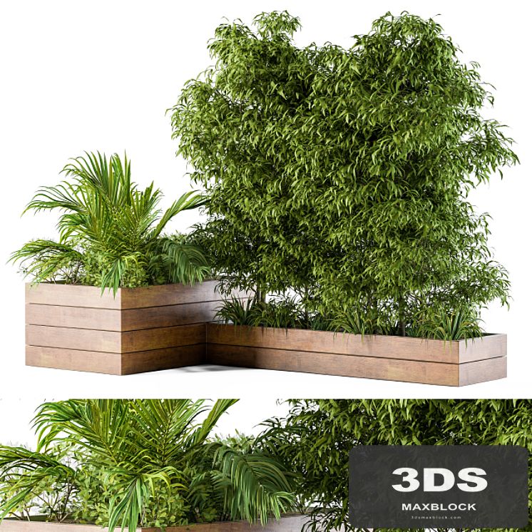 Outdoor Plants L Type Box