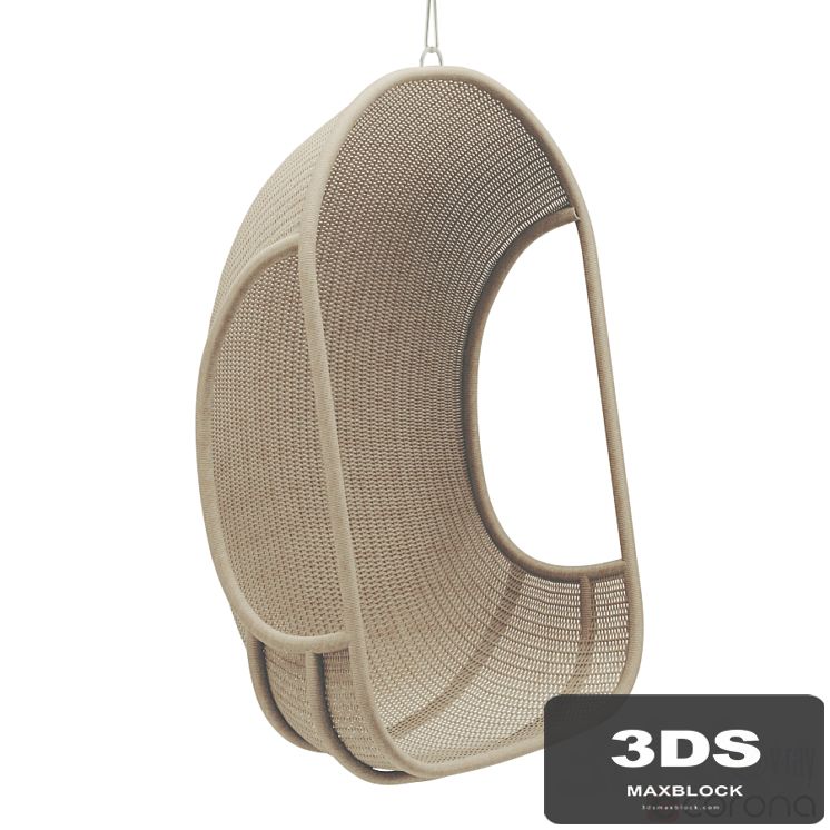 RH Teen Wicker hanging chair