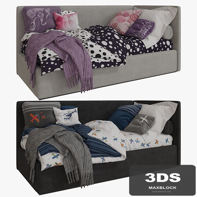Single Beds 03 GIRLS and BOY